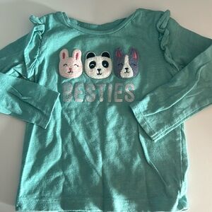 **Gently Used Girls' Top – Size 2T**